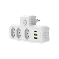 Tomada de extensão, extensão de energia, tomada USB, filtro de linha de tomada, tomadas elétricas Regua, extensão elétrica, 110-220 V, 10 A