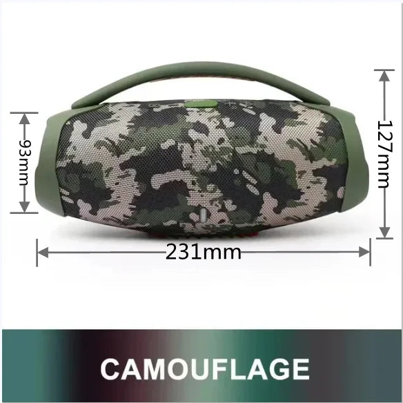 Caixa De som 100W High-power Bluetooth Speakers Portable Outdoor Subwoofer 3D Stereo Surround Sound Column Music Center Boombox