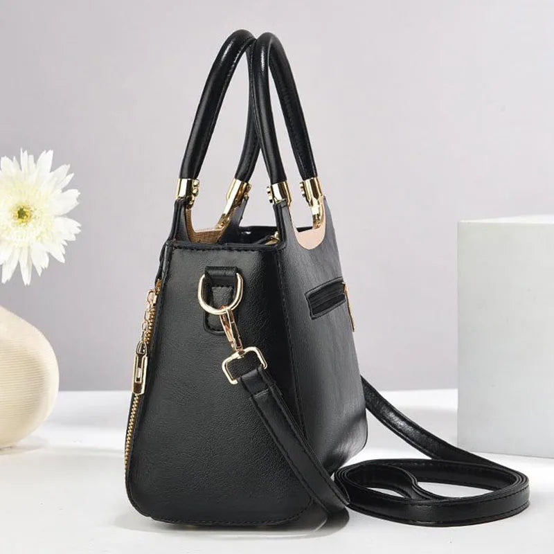 Bolsa feminina Bolsa de ombro Bolsa de mão bolsa principal Bolsa transversal casual estilo estrangeiro Bolsa de travesseiro feminina Bolsa de axila