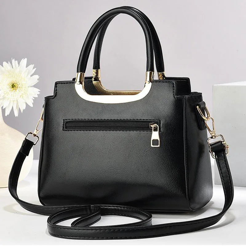 Bolsa feminina Bolsa de ombro Bolsa de mão bolsa principal Bolsa transversal casual estilo estrangeiro Bolsa de travesseiro feminina Bolsa de axila