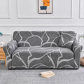 Capa elástica para sofá com estampa de flores, 1 peça, antissujeira, elastano, protetor de móveis para quarto, escritório, sala de estar, decoração de casa