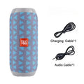 Alto-falante portátil sem fio compatível com Bluetooth, subwoofer, alto-falante à prova d'água para ambientes externos, suporte estéreo surround, rádio FM