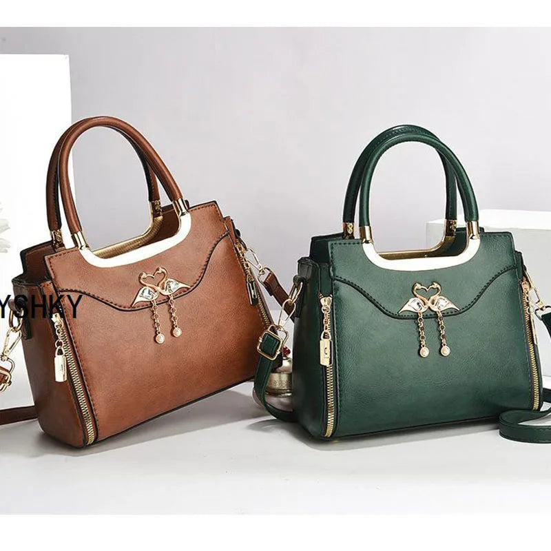 Bolsa feminina Bolsa de ombro Bolsa de mão bolsa principal Bolsa transversal casual estilo estrangeiro Bolsa de travesseiro feminina Bolsa de axila